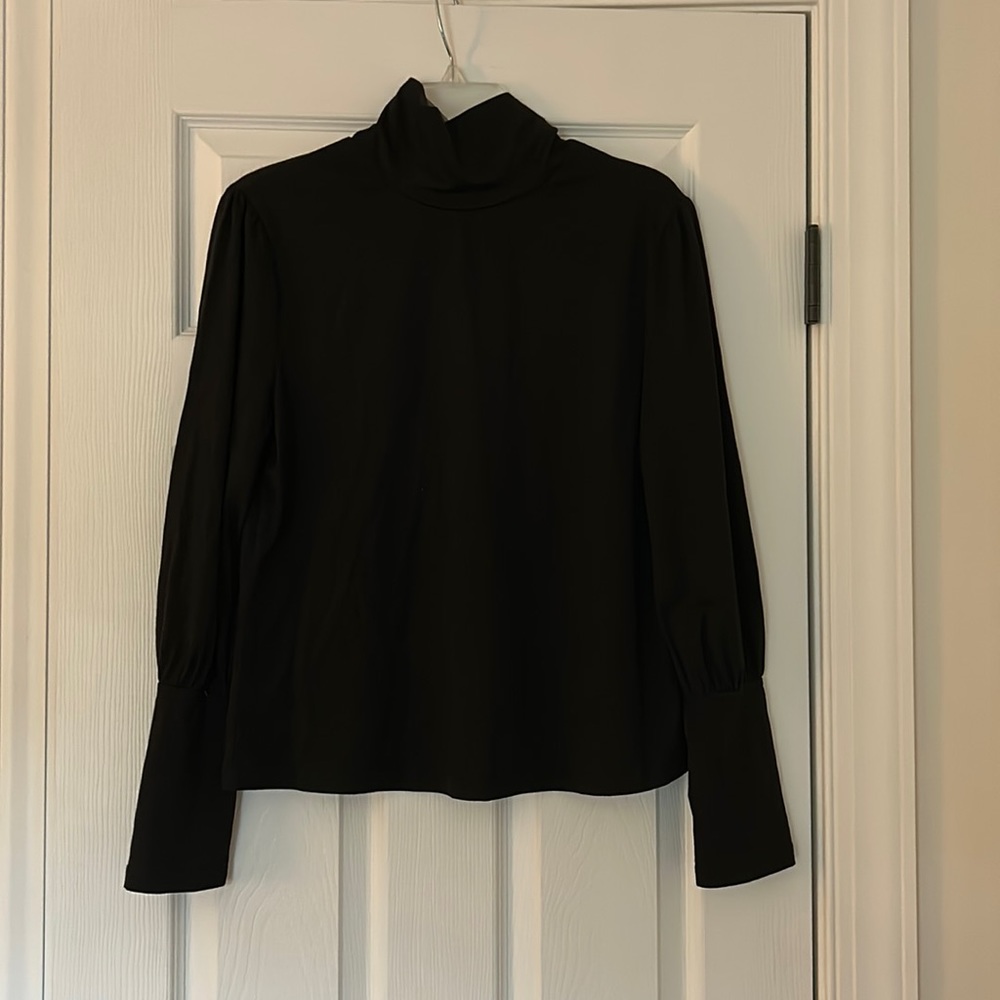 💕SHEIN Black Turtleneck Top Size Large💕